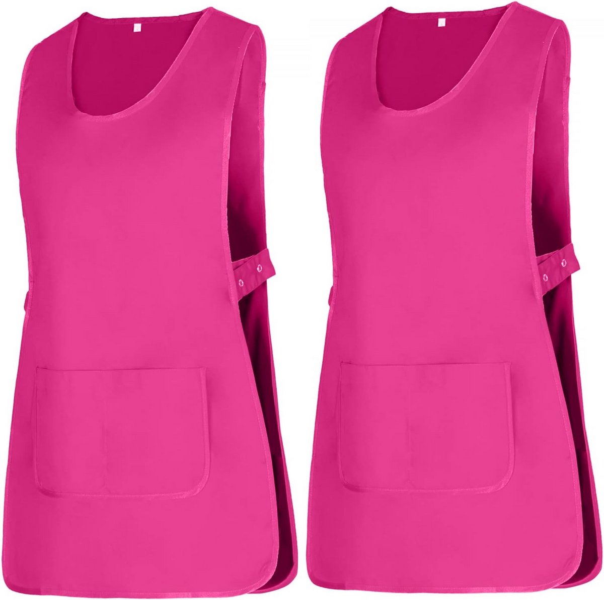 Dames Japon Uniform Zorg & Horeca - Verstelbare Zijpanelen, Zak -