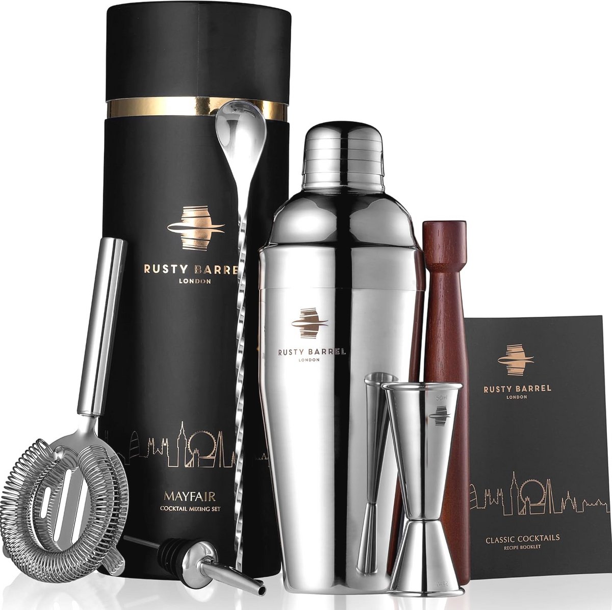 cocktailshaker set - Premium cocktailshakerset,