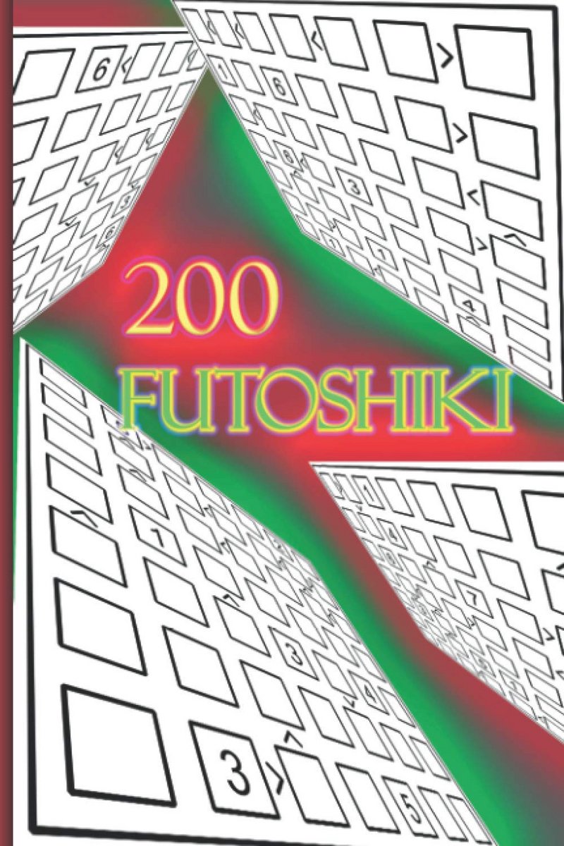 Futoshiki puzzelboek 200 mix van makkelijk naar moeilijk 5x5 6x6 7x7 8x8