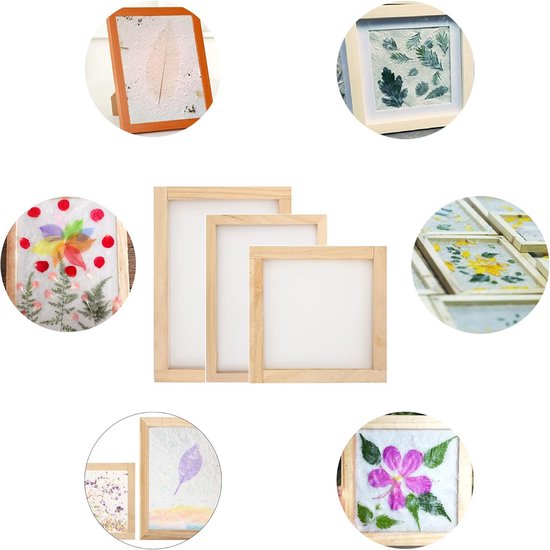 4 Maten (A4, A5, A6, A7) Houten Scherm Voor Het Maken Van
