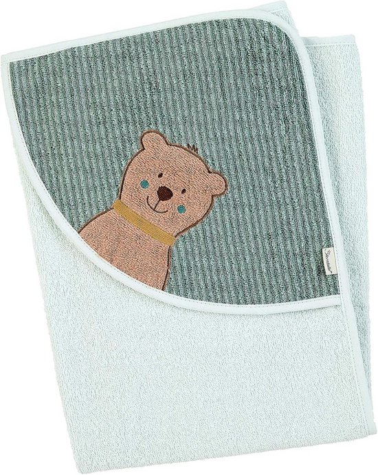 Zachte Badhanddoek met Capuchon voor Baby's en Peuters - Katoen — afbeelding 5