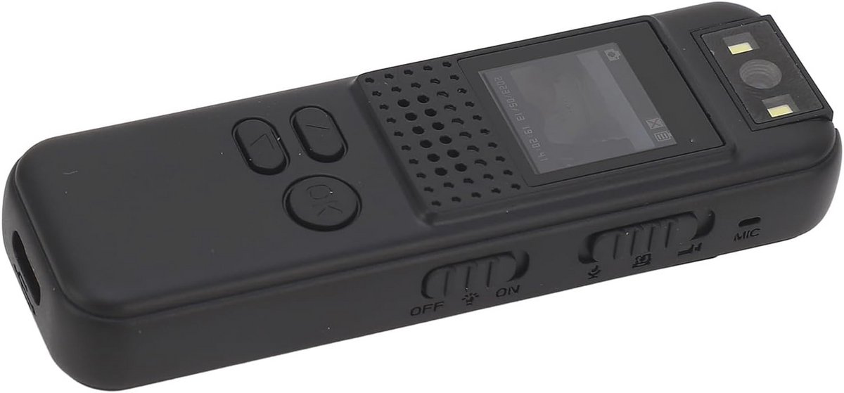 Mini Body Worn Camera 1080P HD met Rotatable Lens voor Beveiliging en Toezicht