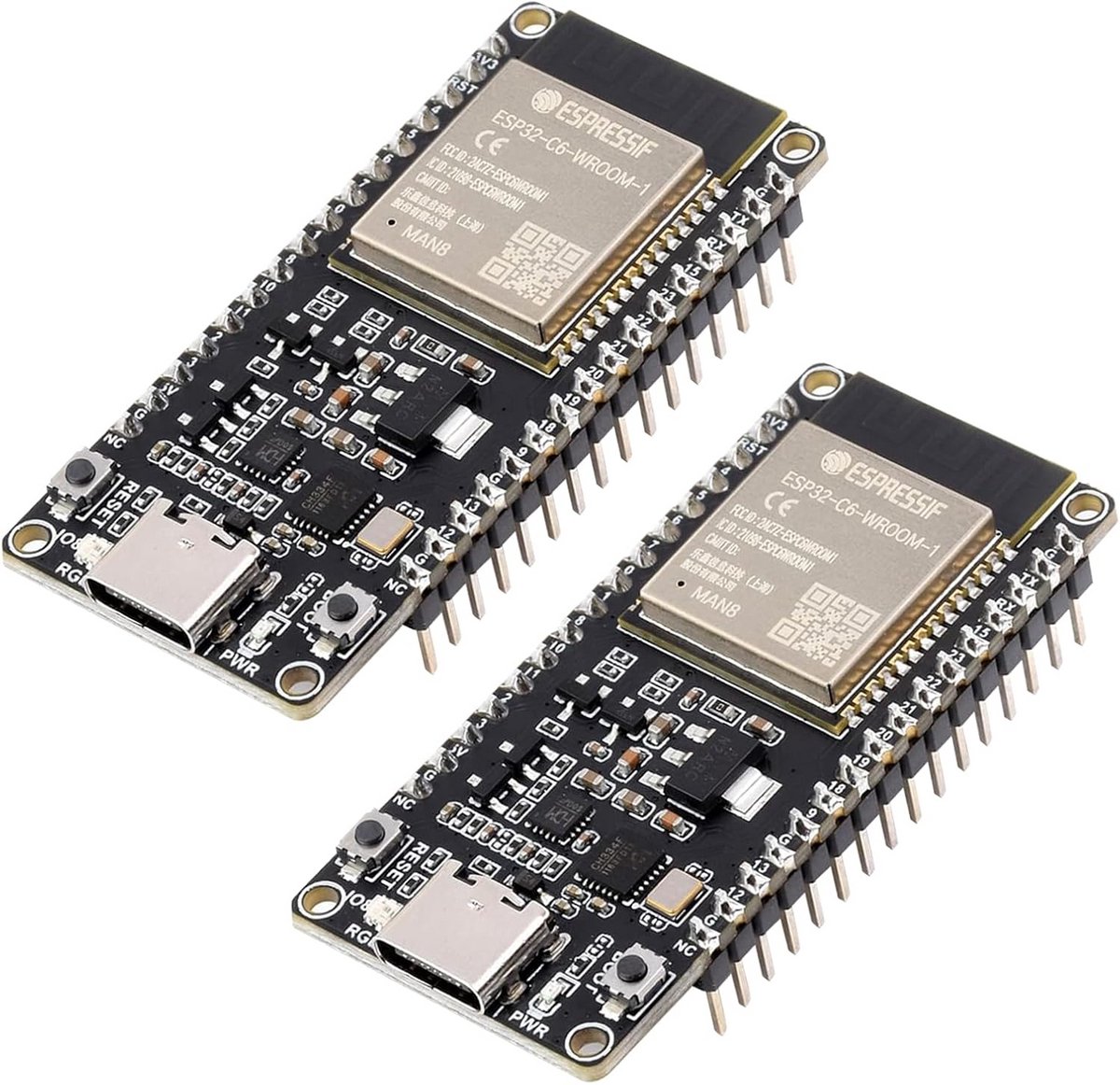 Ontwikkelingsbord met WiFi 6 en ESP32-C6 Processor voor IoT Projecten