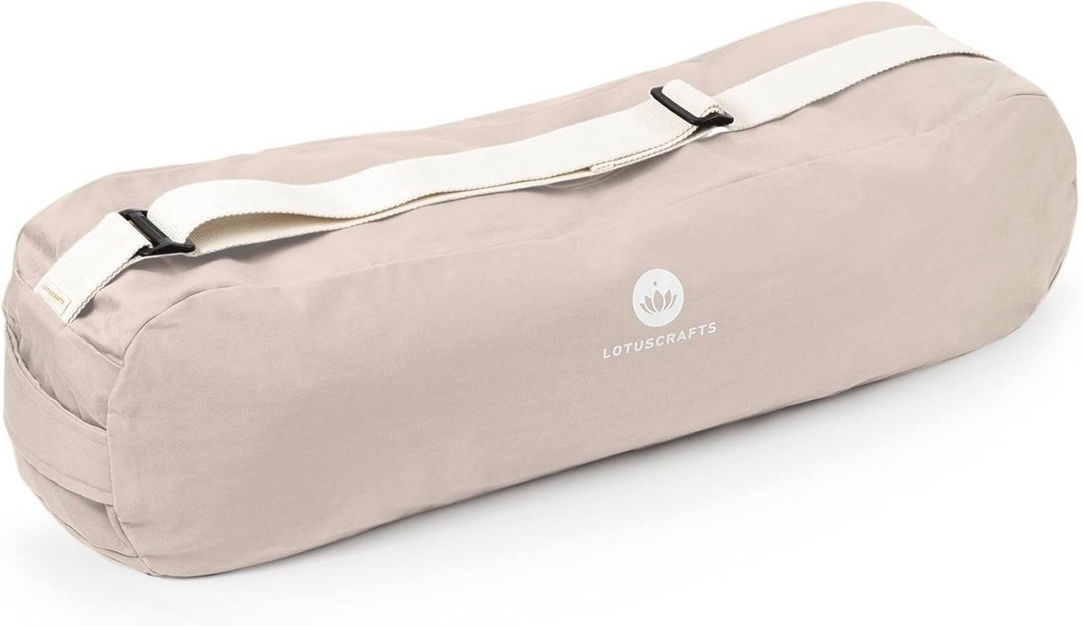 Yogatas PUNE van biologisch katoen - grote tas voor yogamatten & accessoires