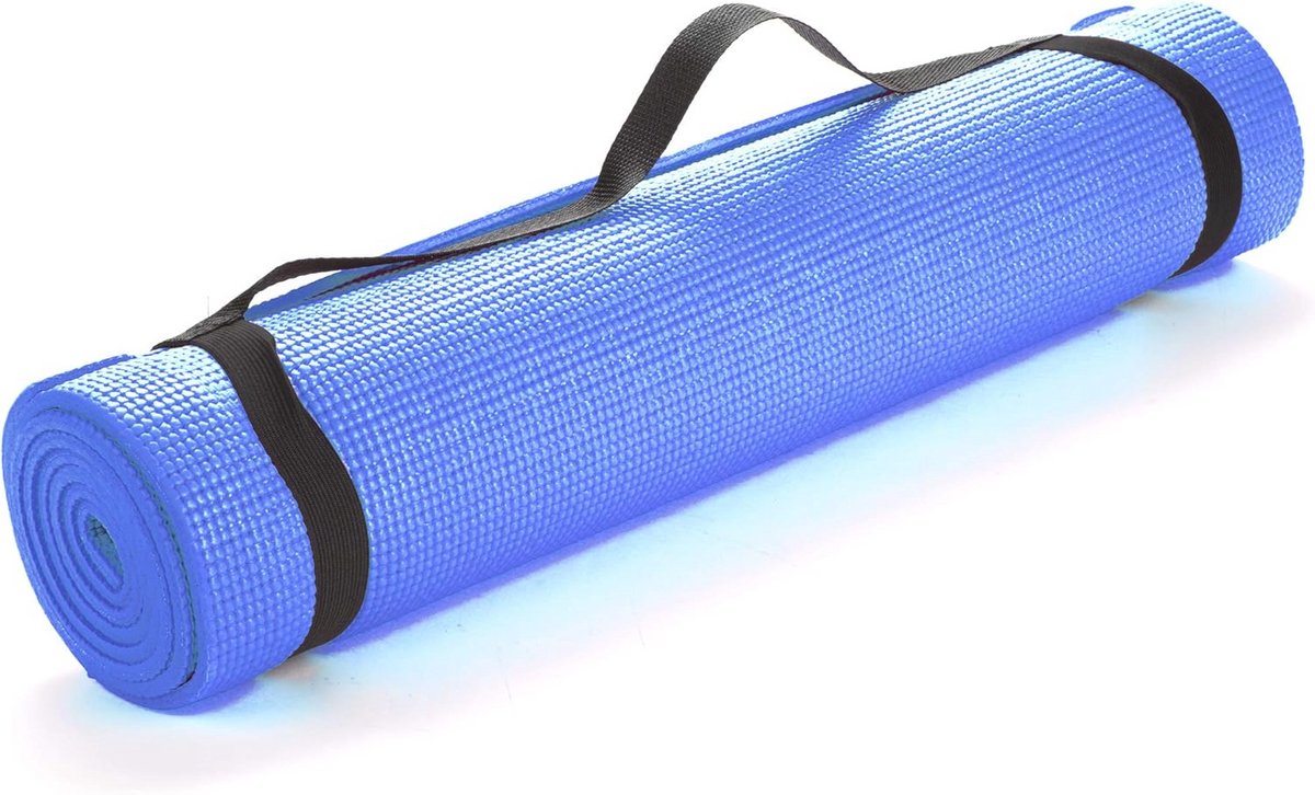 Multifunctionele Extra Dikke Yoga- en Fitnessmat met Draagriem - Antischeur en Hoog Comfort