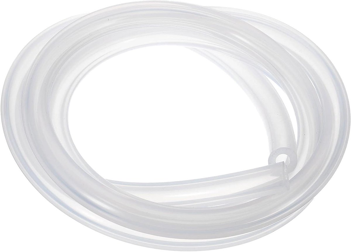 Allecta - Flexibele siliconen slang 8 mm, 16 mm - 6,56 ft - hoge temperatuurbestendigheid - thuisbrouwen, aquaponics - kwaliteitsmateriaal