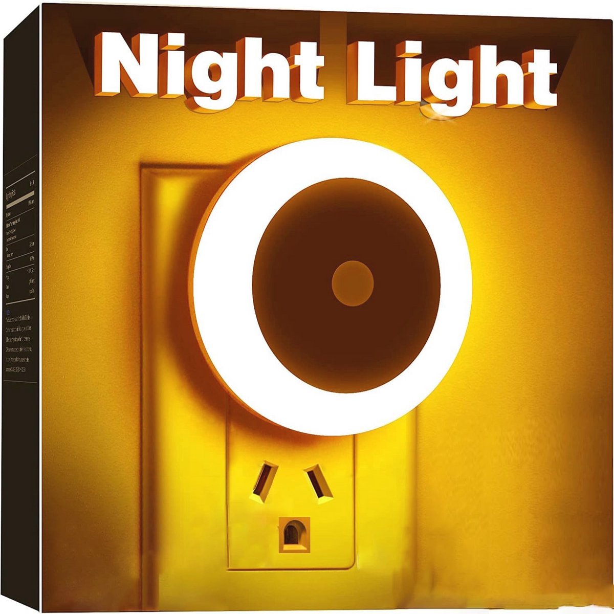 LED Nachtlamp voor Kinderen met Schemersensor - 3 Stuks - Ideaal voor Kinderkamer, Gang, Trap, Slaapkamer, Keuken, Badkamer