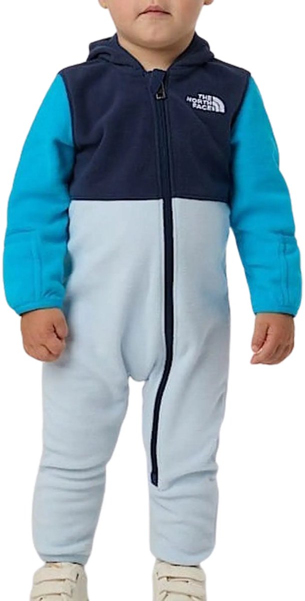 The North Face Glacier Onesie Baby Blauw