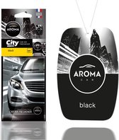 Aroma Car City Car Air Freshener - Black