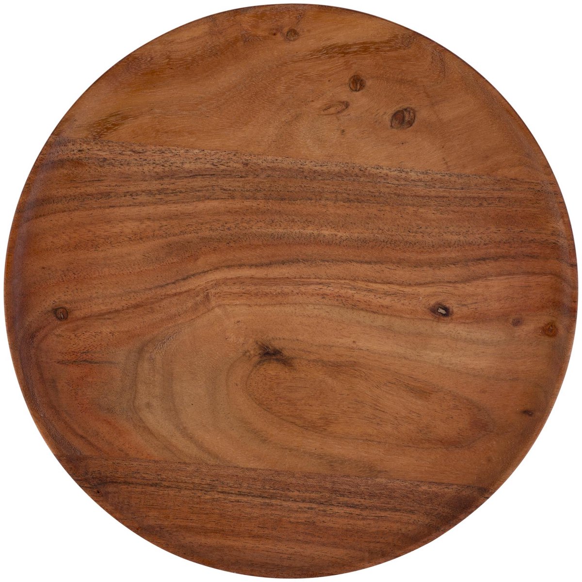 Pure Acacia Wood Houten Onderbord rond 30x1.5 cm