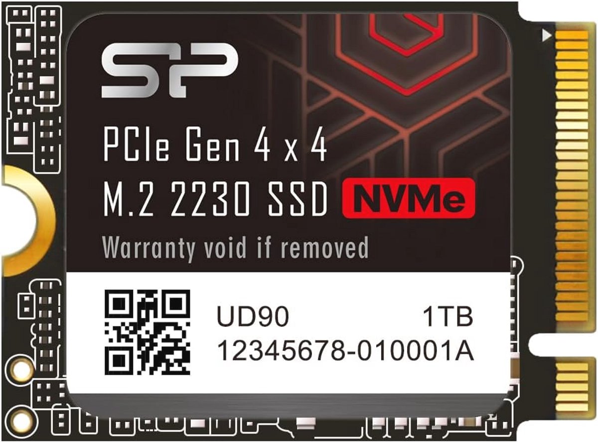 1 TB NVMe 4.0 Gen4 PCIe M.2 SSD voor Gaming en Ultrabooks