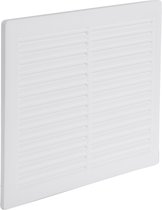 Starx Ventilatierooster - Afsluitbaar met Trekkoord - Verdekte Bevestiging - Gemaakt van Kunststof - Afmeting 250 x 200 mm - Doorlaat 235 cm² - Kleur Wit - Geschikt voor Ventilatie in Woning