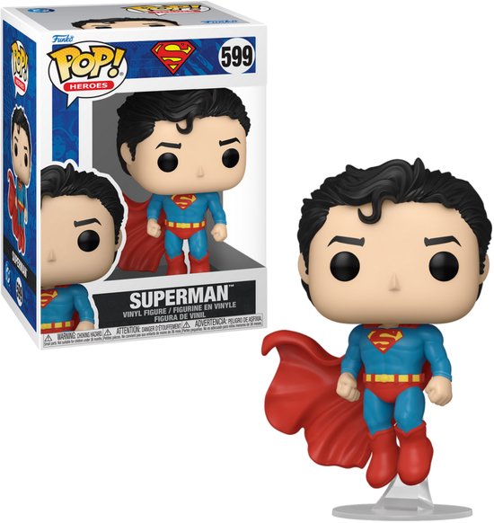 Superman Superman vinylfiguur 599 Unisex Funko Pop! - Neutraal - Standard