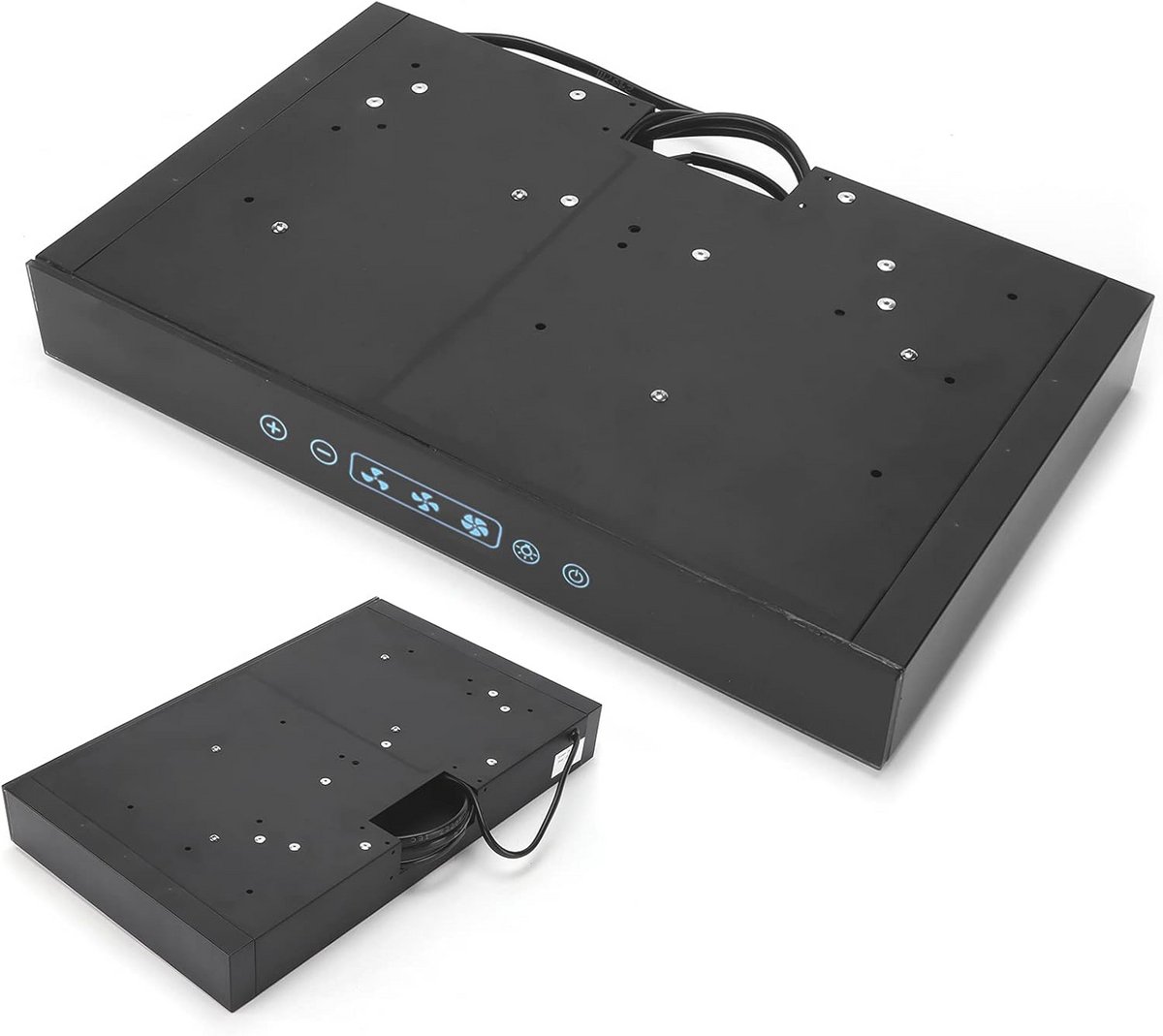 Afzuigkap 12V voor Camper Keuken met 3 Snelheden en LED-Verlichting