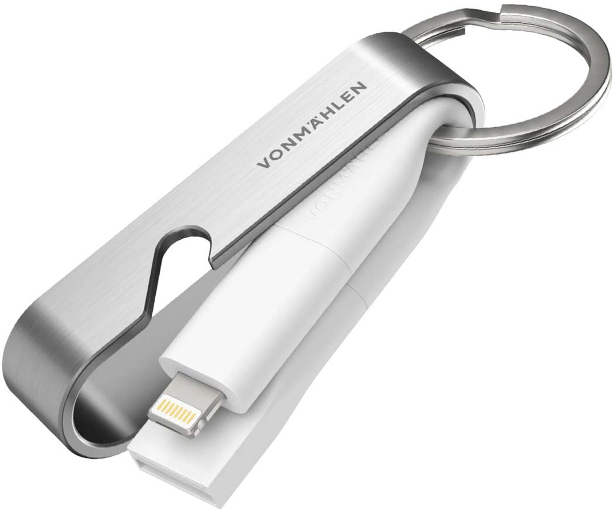 Vonmählen, High Six USB A C/micro USB USB C Lightning-kabel - 3A, Wit