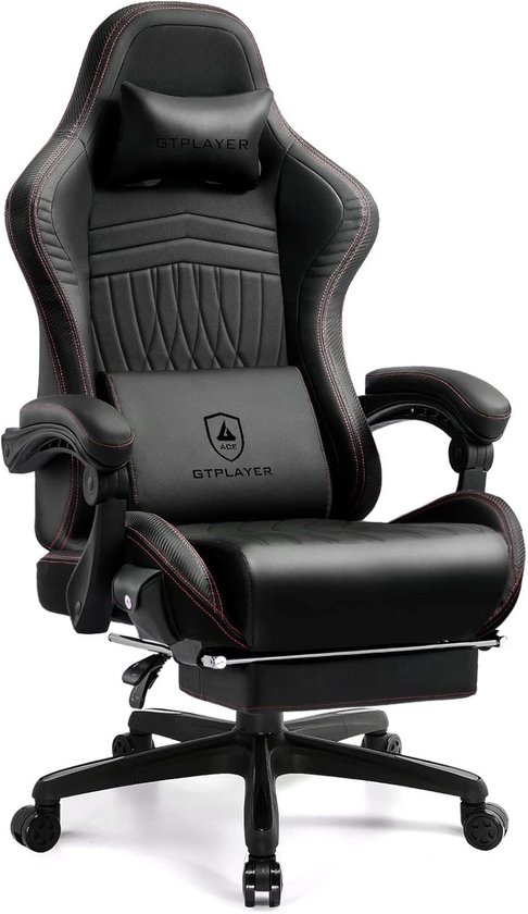 Ergonomische gamestoel, bureaustoel, racestoel met - Ergonomische - €135,99