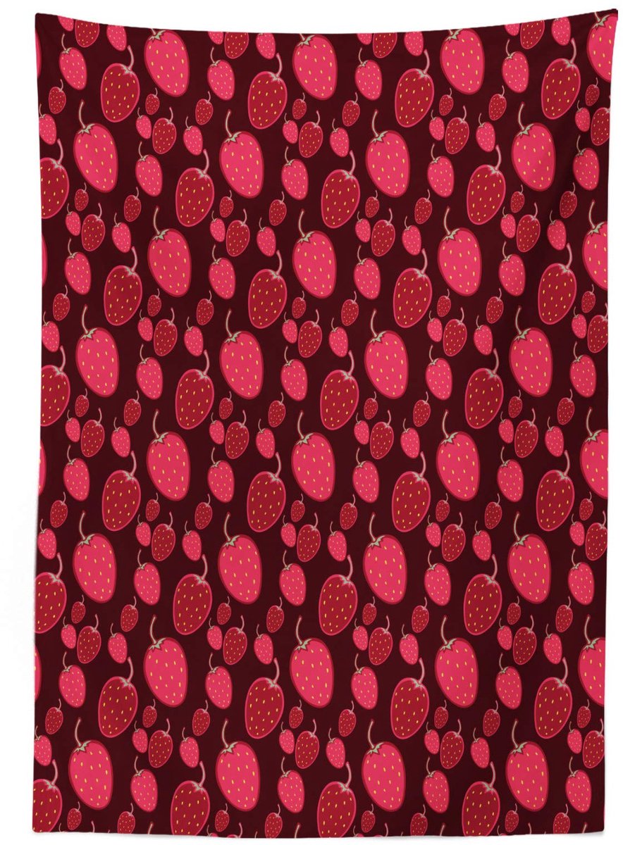 ABAKUHAUS Tafelkleed – tc_75192 140x200 cm – Gestippelde Satijn Wasbaar