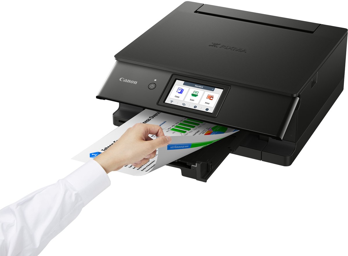 Canon PIXMA TS8750 - All-in-One Inkjetprinter - Zwart — afbeelding 3