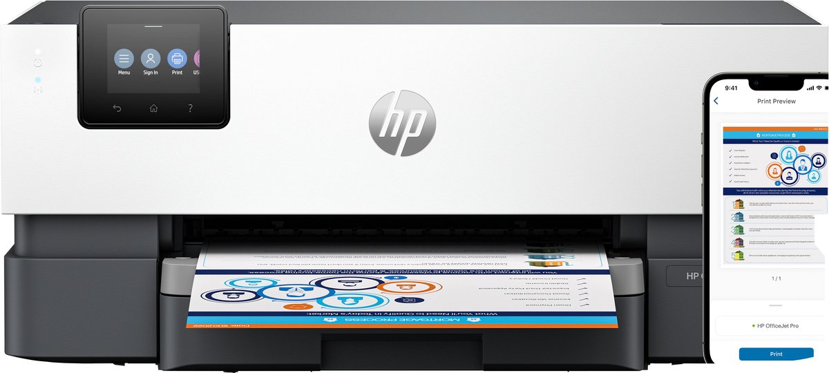 HP OfficeJet Pro 9110b printer
