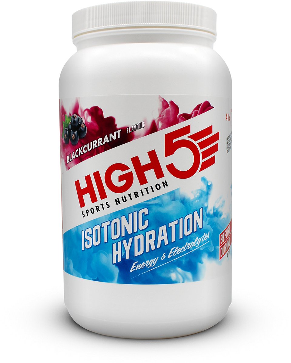 High5 - Isotonic Hydration - 1230 gram - Blackcurrant - Isotone sportdrank