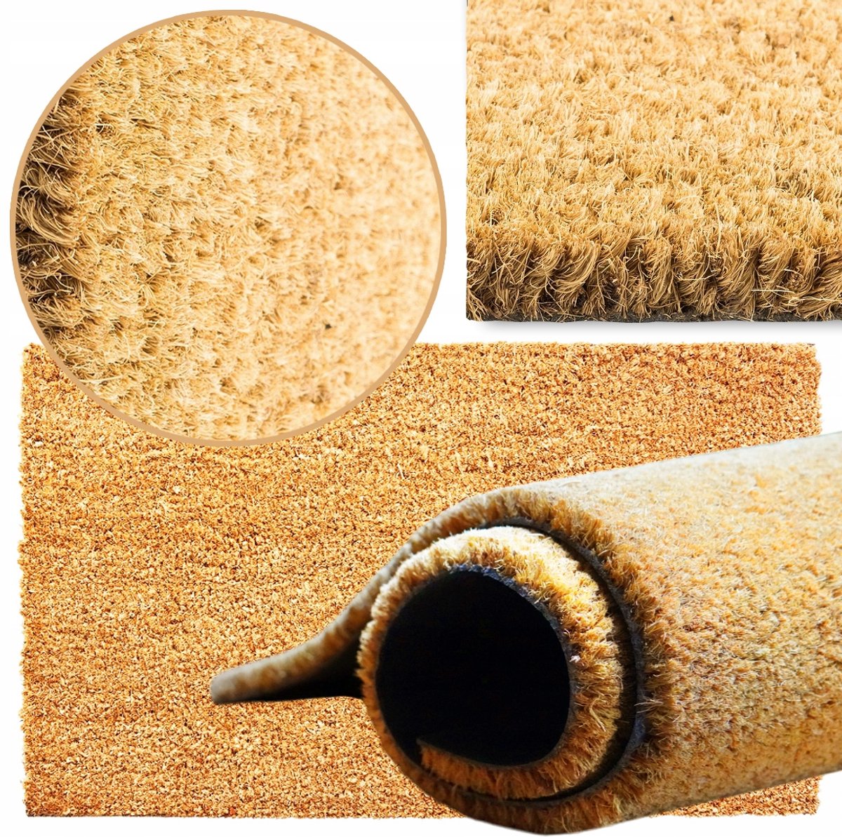 Kokos Deurmat Buiten 35x60 cm - Antislip in Duurzaam