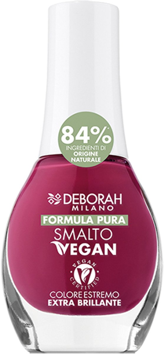Deborah Milano Formula Pura, 8,5 ml, Rood, Dark Red, Kleurend, Fles, Borstel