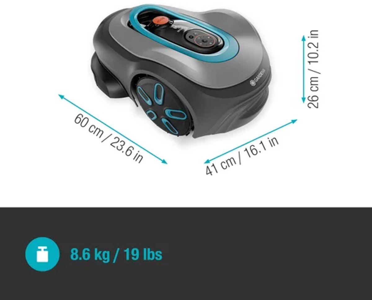 GARDENA 19802-20 Slimme Robotmaaier tot 600 m² - afbeelding 3