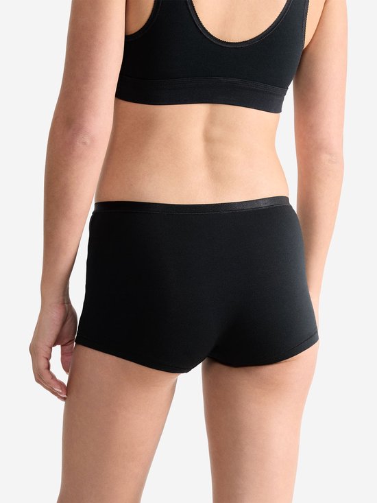 Sous-vêtements pour femmes Sloggi GO Daily Cotton Short 3P - NOIR -