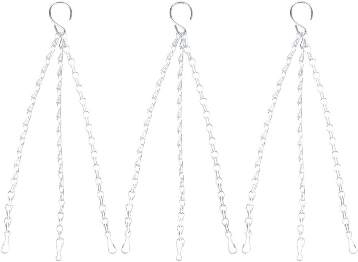 Hanging basket ketting set van 3