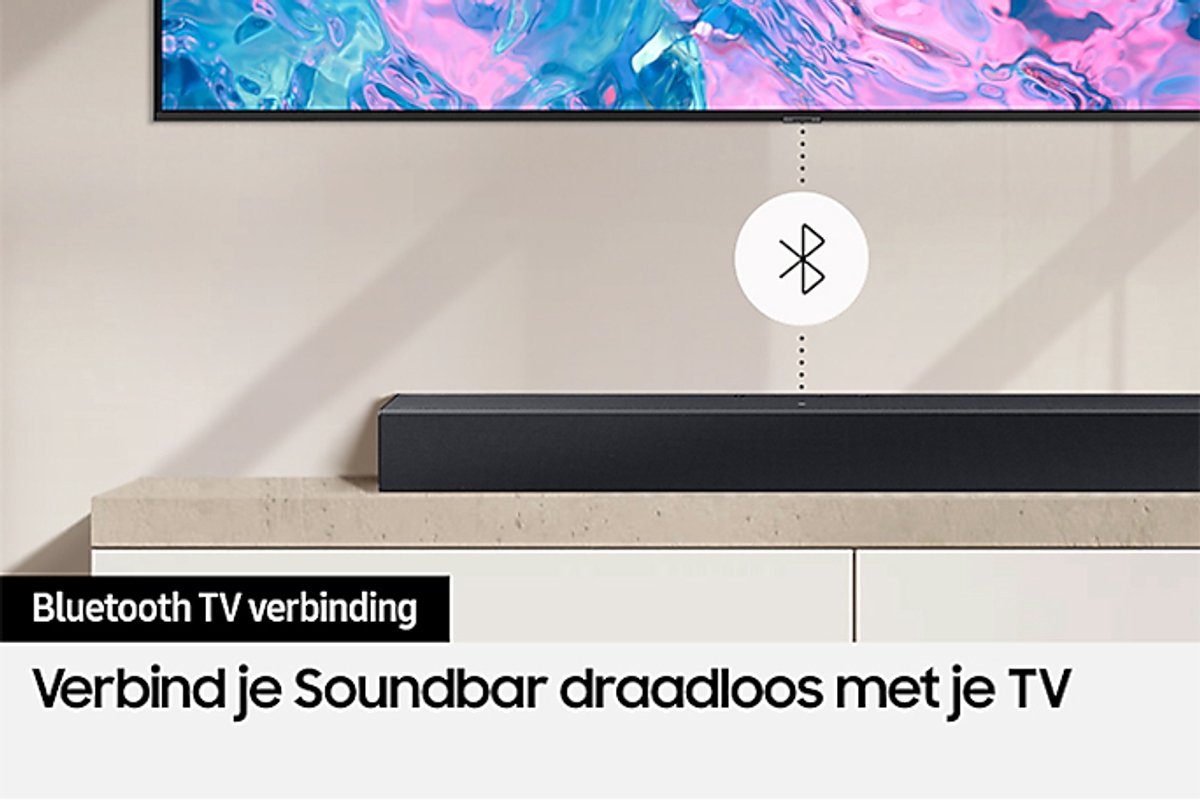 Samsung HW-C400 Soundbar met Draadloze Subwoofer - afbeelding 2