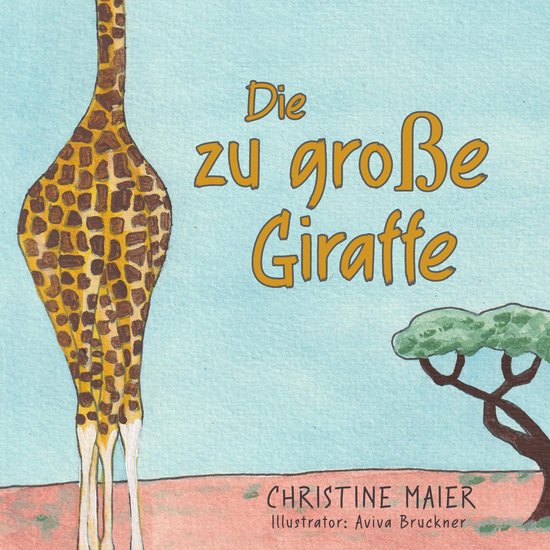 Die zu große Giraffe - cover