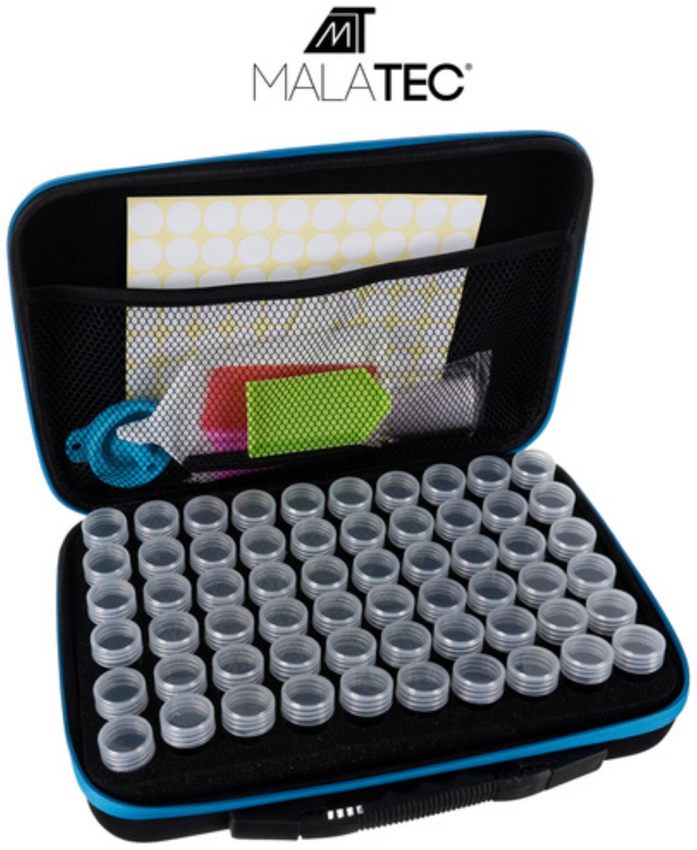 Malatec Diamond Painting Opbergdoos - Perfect Georganiseerd en Makkelijk Mee te Nemen — afbeelding 15