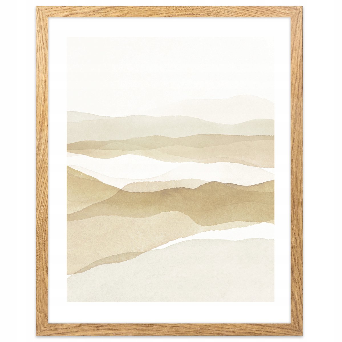 Natuurlijk Houten Fotolijst 40x50 cm - Stijlvol en Duurzaam