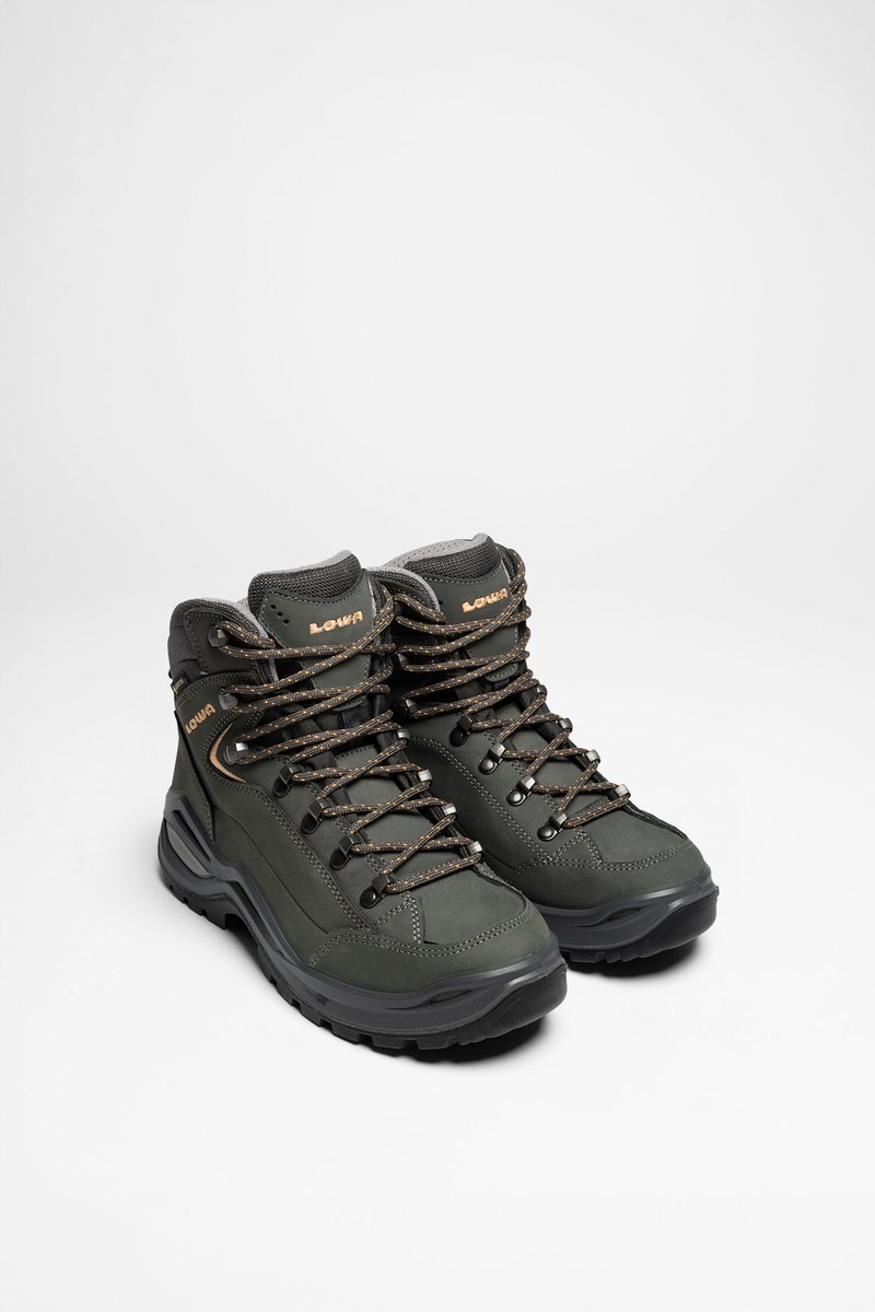 Lowa Renegade Evo GTX Mid Wide Wandelschoen Dames Grijs