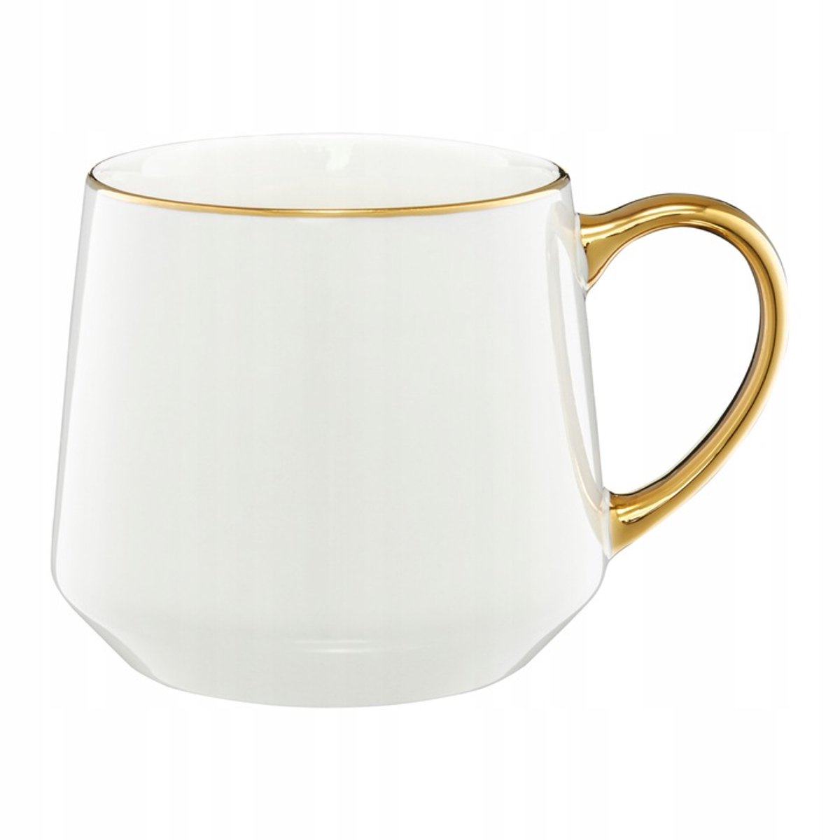 Ambition Koninklijke Porseleinen Mok 460 ml - Elegant Goud Design