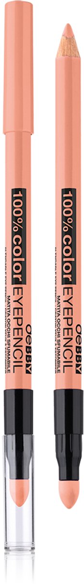 deBBY 100%color EYEPENCIL, Kohl, Potlood, JOYFUL ORANGE, 1 stuk(s)