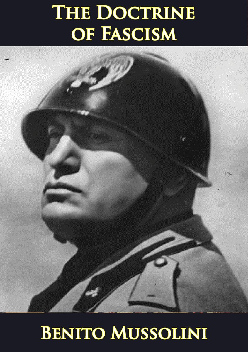 Omslag van The Doctrine of Fascism