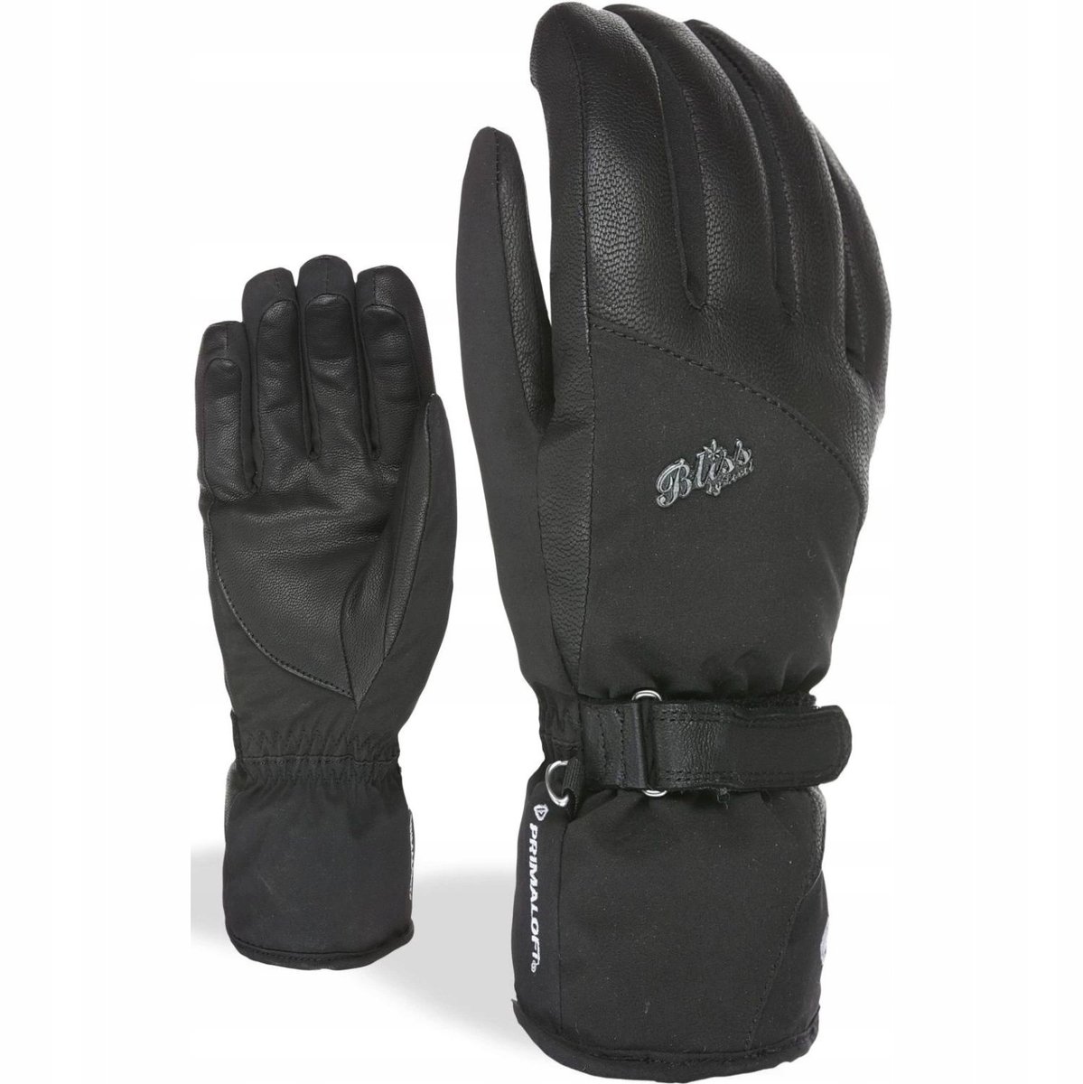 Level GORE-TEX Skiwanten Dames /M Zwart