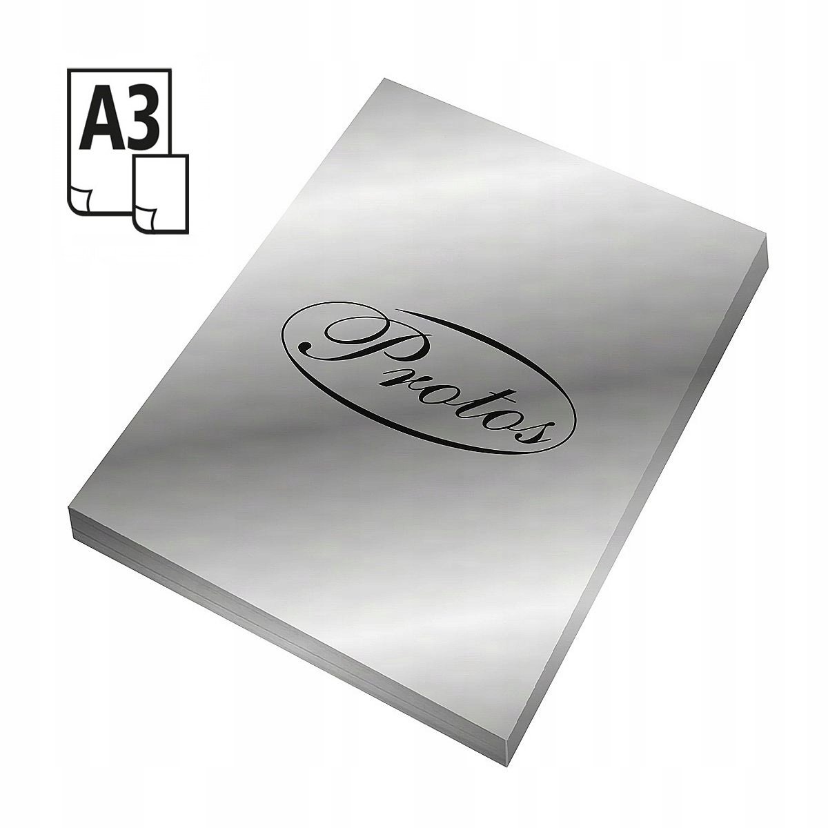 Zilver Kleur Technisch Papier A3 - 20 Vel - 160 g/m²