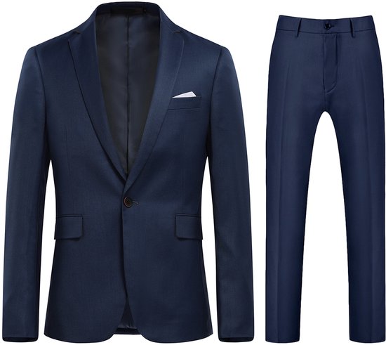 Allthemen Heren Casual Wol Solid Stand Kraag Slim Fit Jas | NL