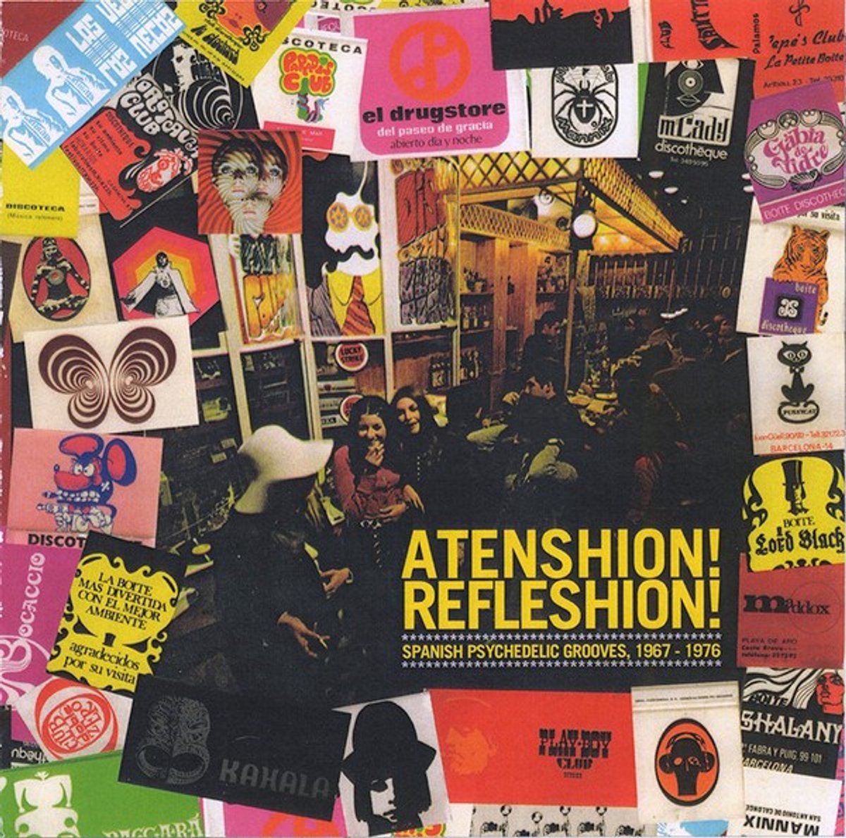 Various Artists - Atenshion! Refleshion! (Spanish Psychedelic Grooves, 1967 - 1976) (CD)