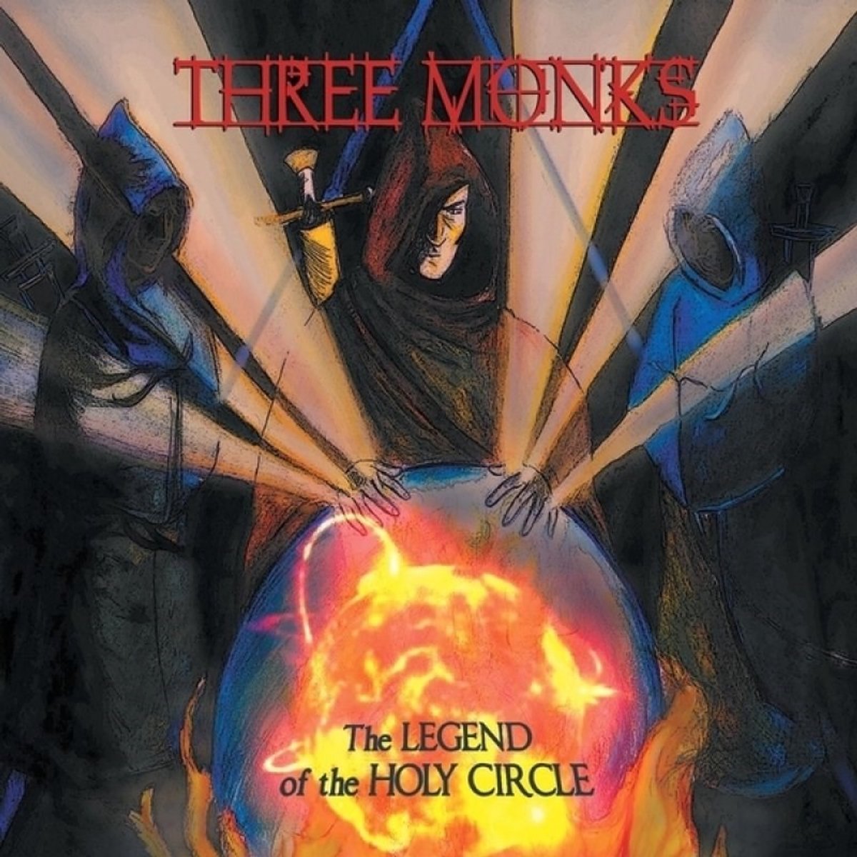 Three Monks - The Legend Of The Holy Circle (LP)