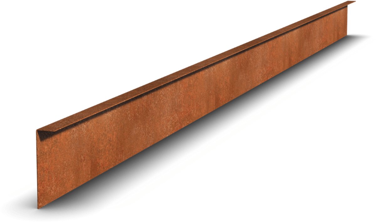 Cortenstaal Borderrand Gezet | 230 x 3 x 12