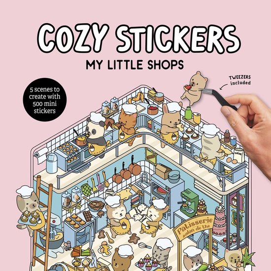 Cozy Stickers: My Little Shops - cover