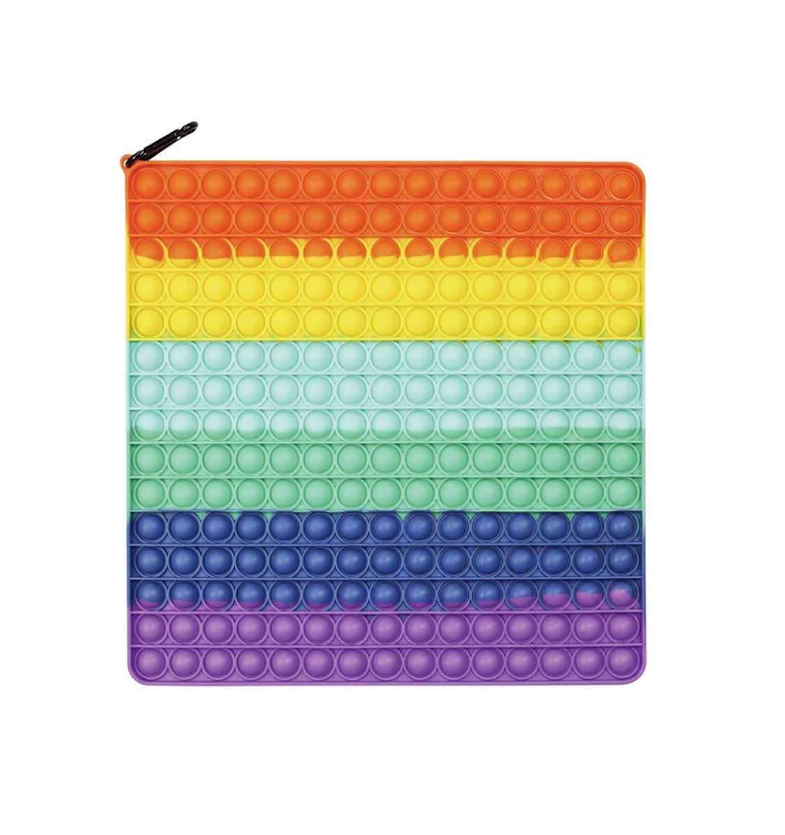 XXL Pop it - Fidget toy - Regenboog kleuren - Schoencadeautje - 30 x 30 cm