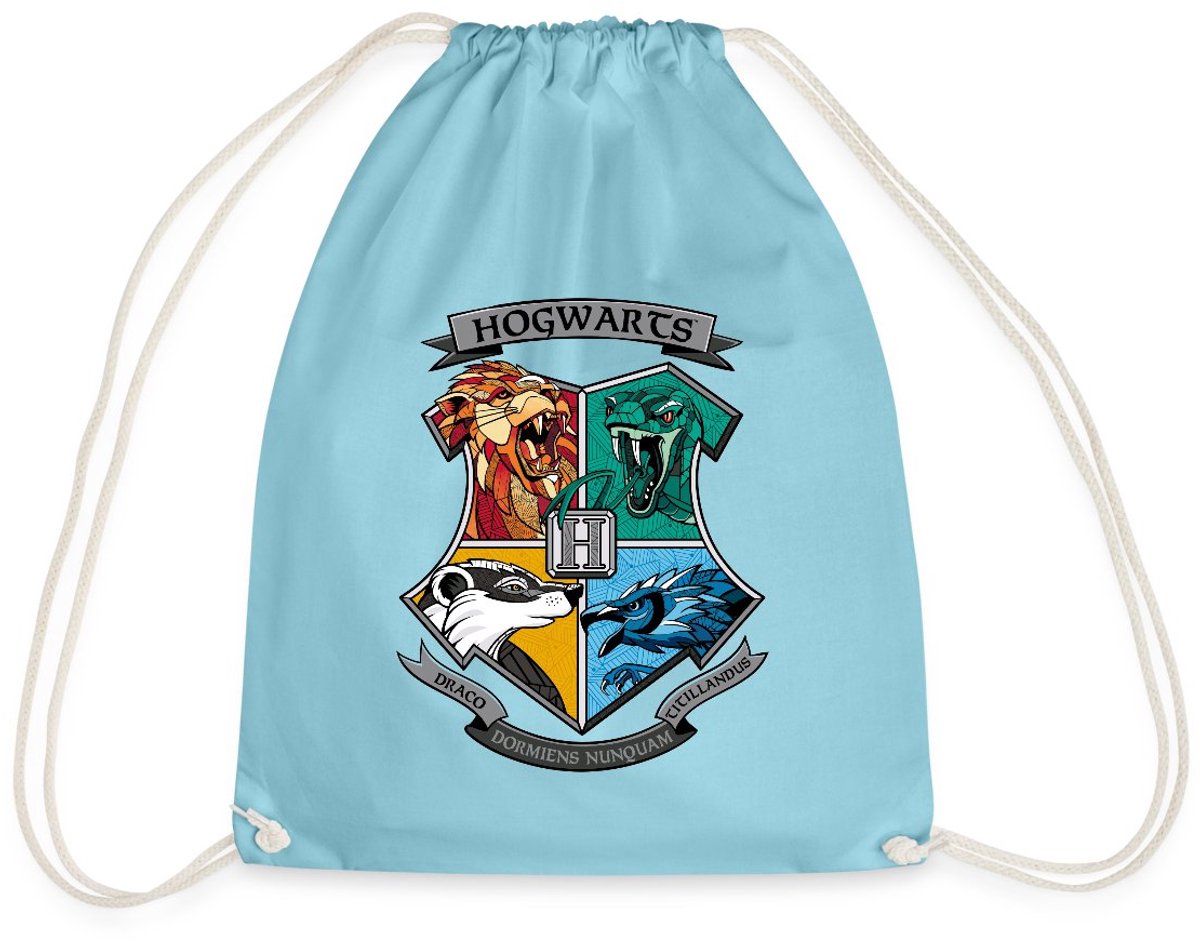 Harry Potter Hogwarts Logo Gymtas