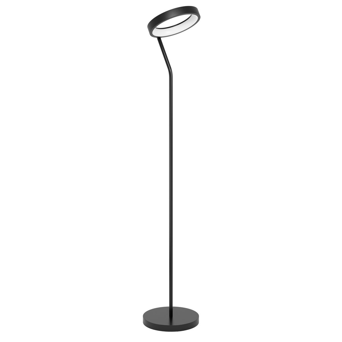 EGLO connect.z Marghera-Z Smart Vloerlamp - 169 cm - Zwart|Wit