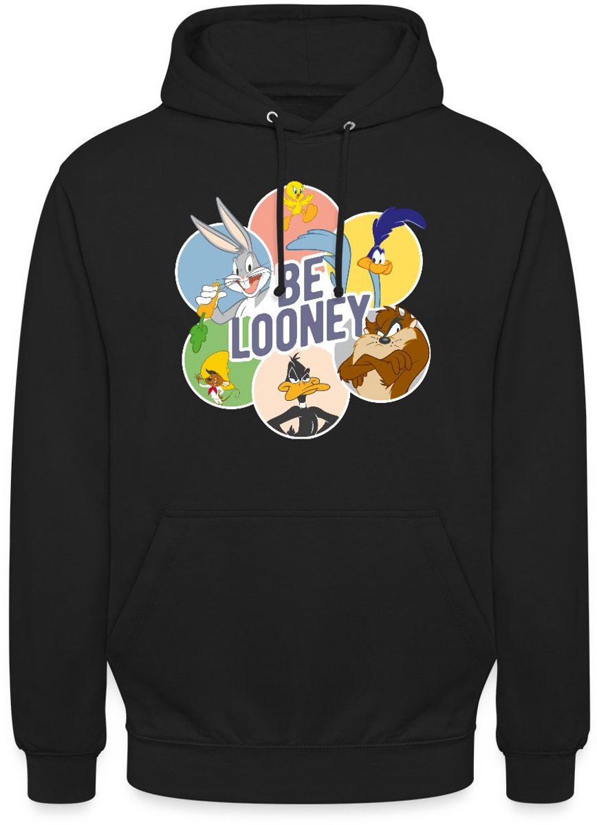 Looney Tunes Kaarakters Be Looney Hoodie Unisex