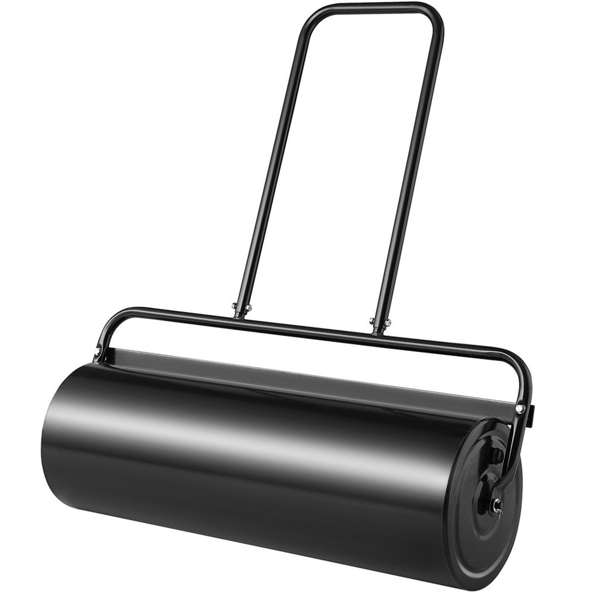 Gazonroller - Handroller Tuinroller - Breedte 99 cm - Stalen Trommel Ø 30 cm - Vulbaar met Water 61 L - U‑vormige Handgreep - Hoogte 112 cm