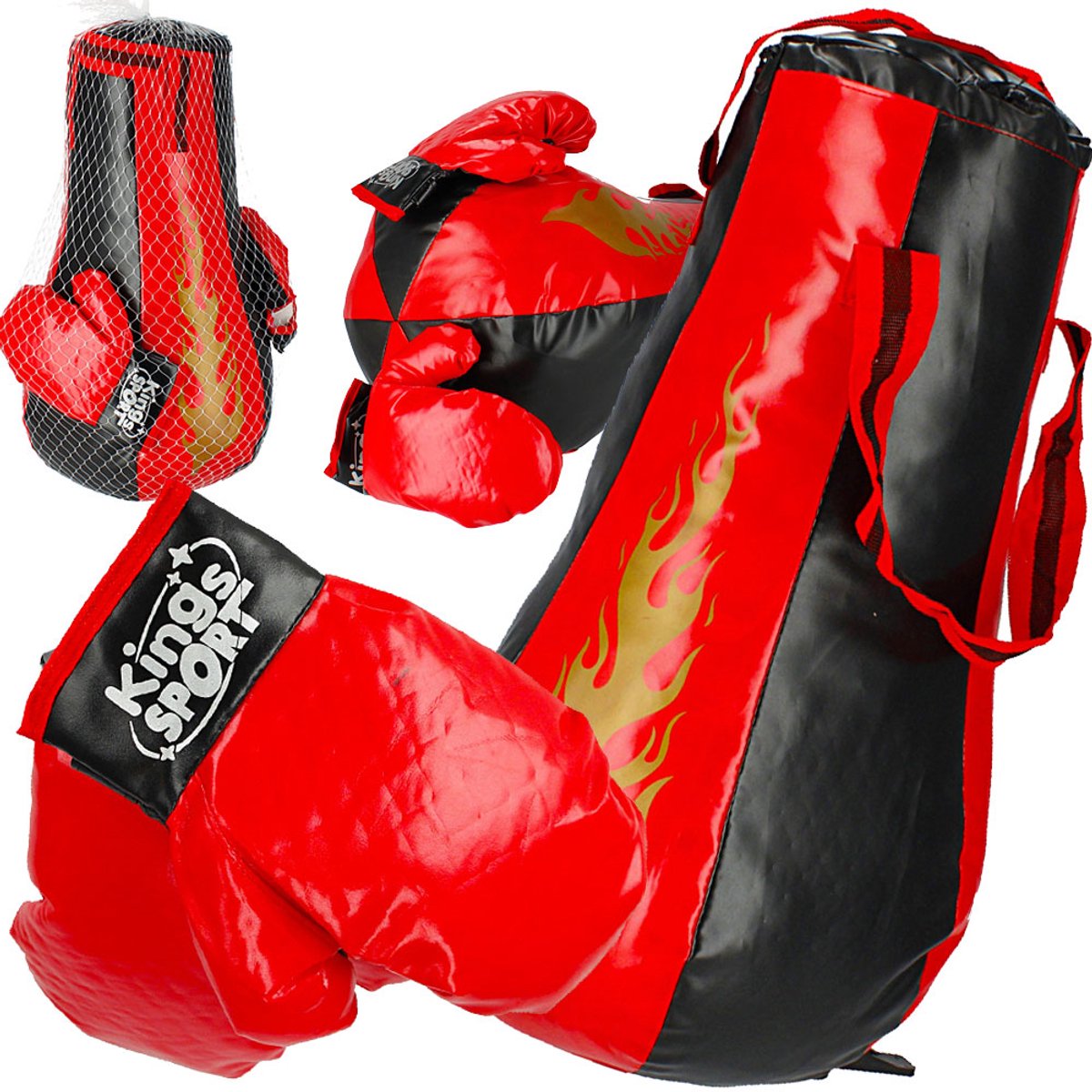 Boksset met Handschoenen - 58 cm - Kinderen